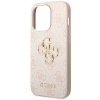 Etui Guess 4G Big Metal Logo na iPhone 14 Pro - różowe