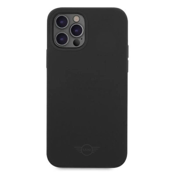 Etui Mini Morris Silicone Tone On Tone na iPhone 12 Pro Max - czarne