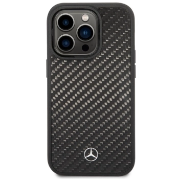 Etui Mercedes Dynamic Line na iPhone 14 Pro - czarne