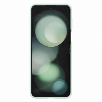 Etui silikonowe z uchwytem do Samsung Galaxy Z Flip 5 - miętowe