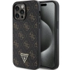 Etui Guess 4G Triangle Metal Logo na iPhone 15 Pro Max - czarne