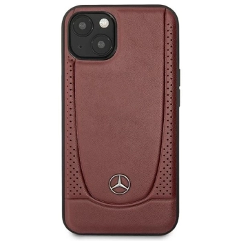 Etui Mercedes Leather Urban Bengale na iPhone 14 Plus - czerwone