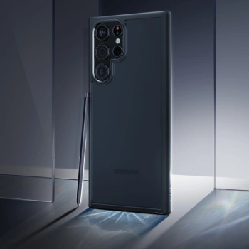 SPIGEN ULTRA HYBRID GALAXY S22 ULTRA FROST BLACK