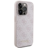 Etui Guess 4G Metal Gold Logo na iPhone 15 Pro - różowe