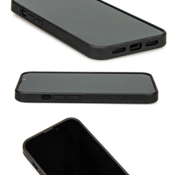 Etui z drewna i żywicy na iPhone 13 Pro MagSafe Bewood Unique Neptun - granatowo-czarne