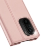 Dux Ducis Skin Pro kabura etui pokrowiec z klapką Xiaomi Redmi K40 Pro+ / K40 Pro / K40 / Poco F3 różowy