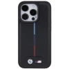 Etui BMW Quilted Tricolor na iPhone 15 Pro Max - czarne