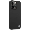Etui BMW Silicone Metal Logo na iPhone 15 Pro - czarne