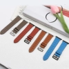 Strap Leather skórzany pasek Apple Watch Ultra, SE, 9, 8, 7, 6, 5, 4, 3, 2, 1 (49, 45, 44, 42 mm) opaska bransoleta ciemnobrązowy