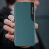 Eco Leather View Case elegancki futerał etui z klapką i funkcją podstawki Samsung Galaxy S21 FE czarny
