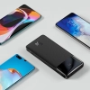 Baseus Bipow powerbank z wyświetlaczem 10000mAh 15W czarny (Overseas Edition) + kabel USB-A - Micro USB 0.25m czarny (PPBD050001)