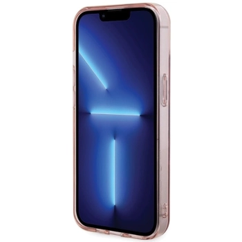 Etui Karl Lagerfeld IML Choupette MagSafe na iPhone 15 - różowe