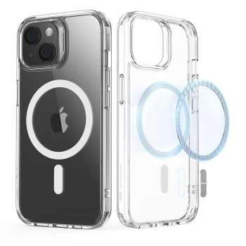 Etui ESR Classic Hybrid Halolock MagSafe na iPhone 15 Plus - przezroczyste