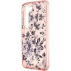 Etui Guess Flower Collection na Samsung Galaxy S23 - różowe