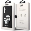 Etui Karl Lagerfeld Saffiano Karl&Choupette na Samsung Galaxy A34 5G - czarne