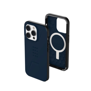 Etui UAG Civilian MagSafe do iPhone 14 Pro - ciemnoniebieskie