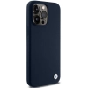 Etui BMW Silicone Metal Logo na iPhone 15 Pro Max - granatowe