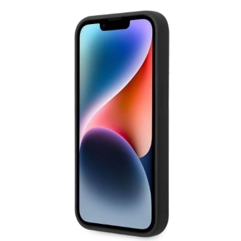 Etui Karl Lagerfeld Silicone Ikonik na iPhone 14 Pro - czarne