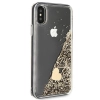 Etui Guess Glitter Charms na iPhone X / Xs - złote