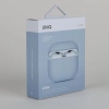 Etui Uniq Lino na AirPods 3 - błękitne