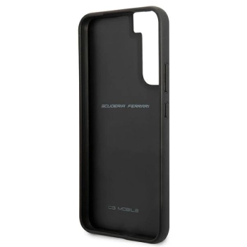 Etui Ferrari On Track Carbon Stripe na Samsung Galaxy S22+ - czarne