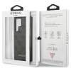 Etui Guess 4G Metal Gold Logo na Samsung Galaxy S23 Ultra - szare