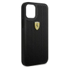 Etui Ferrari On Track Perforated na iPhone 12 mini - czarne