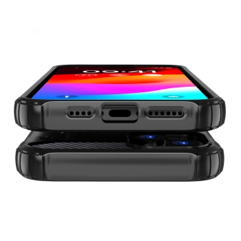 Pancerne etui Hybrid Armor do iPhone 15 - niebieskie
