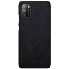 Nillkin Qin skórzana kabura etui Xiaomi Poco M3 czarny
