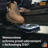 Etui PanzerGlass HardCase z D3O i certyfikatem Military Grade na iPhone 15 / 14 / 13 - przezroczyste