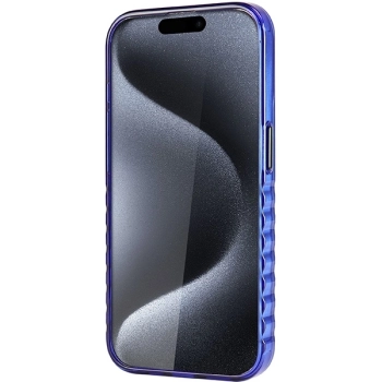 Etui Audi IML Big Logo MagSafe na iPhone 15 Pro Max - niebieskie