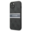 Etui Guess 4G Stripe na iPhone 13 - szare