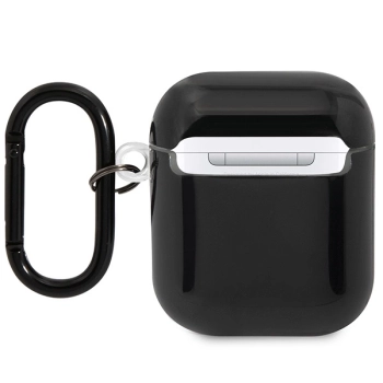 Etui BMW Multiple Colored Lines na AirPods 1/2 - czarne