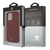 Etui Mercedes Silicone Line na iPhone 13 Pro Max - czerwone