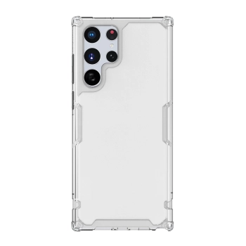 Nillkin Nature Pro etui do Samsung Galaxy S22 Ultra pancerna obudowa pokrowiec biały