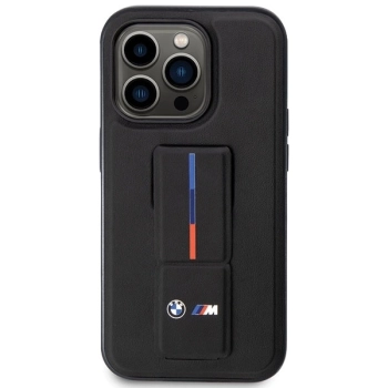 Etui BMW Grip Hot Stamp na iPhone 14 Pro - czarne