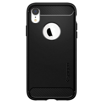 Etui Spigen Rugged Armor na iPhone XR - czarny mat