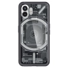 Etui Spigen Ultra Hybrid na Nothing Phone 2 - ciemnoszare (wzór Zero One)