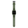 Kingxbar CYF537 2w1 pancerne etui Apple Watch SE, 9, 8, 7, 6, 5, 4, 3, 2, 1 (45, 44, 42 mm) z paskiem zielone