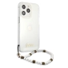Etui Guess White Pearl na iPhone 13 Pro Max - przezroczyste