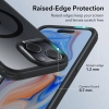 Etui ESR Classic Hybrid Halolock MagSafe na iPhone 15 Plus - przezroczysto-czarne
