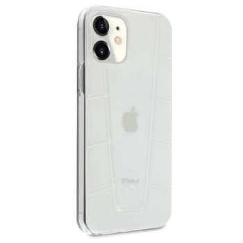 Etui Mercedes Line na iPhone 12 mini - przezroczyste