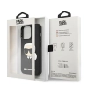 Etui Karl Lagerfeld 3D Rubber Karl's Head na iPhone 13 Pro Max - czarne