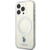 Etui U.S. Polo Assn. MagSafe Collection do iPhone 15 Pro - przezroczyste