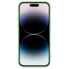 Nillkin CamShield Silky Silicone Case etui iPhone 14 Pro pokrowiec z osłoną na aparat zielony