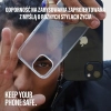 Etui SAFE by PanzerGlass z TPU z recyklingu na iPhone 15 Plus - przezroczyste