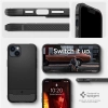 Etui Spigen Rugged Armor Mag z MagSafe na iPhone 14 - czarny mat