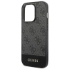 Etui Guess 4G Stripe Collection na iPhone 14 Pro - szare