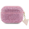 Etui Guess Rhinestone Triangle Charm na AirPods Pro 2 - różowe