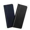 Etui skórzane Dux Ducis Bril z podstawką i portfelem do Honor Magic V2 - niebieskie